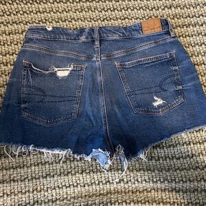 American Eagle Dark Blue Jean Shorts